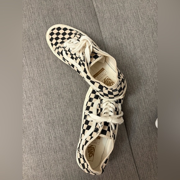 VANS - MENS / WOMENS - OLD SKOOL TAPERED - Eco Theory Checkerboard - Picture 1 of 5